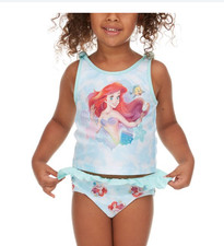 Little Mermaid Toddler Girls Cover Up and Swimsuit Set-Size 2T-NWT