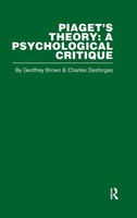 Geoffrey Brown (U. A.) | Piaget's Theory | Englisch (2006) | Taylor & Francis
