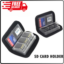 Memory Card Storage Bag 22Slots SD Cards Organiser Pouch Card Carrying Case