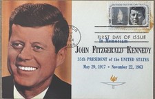 Product Image: 1964 USA JFK First Day Card Boston MA 5c Kennedy Memorial Scott 1246