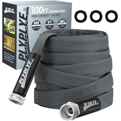 PLYPLYE Garden Hose 100ft, Made of TPU(Not PVC), Ultra-Light & Flexible Water...