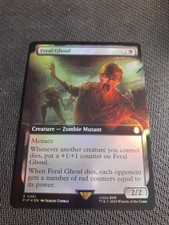 MTG NM Feral Ghoul - [Fallout] [Extended] [Foil]