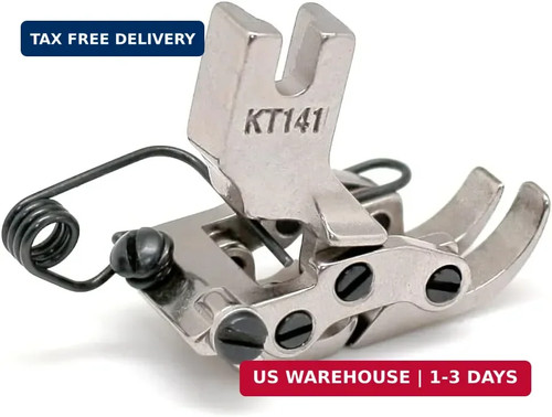 Flat Car Front & Rear Interactive Tank Presser Foot #KT141 Compatible with Sewin - Picture 5 of 5