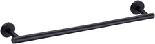 Matte Black Bath Towel Bar Single Bars Towel Rack Rod Classic Wall Mounted Stain