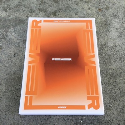 Ateez - Zero: Fever Part 3 - Orange Version with Photocards Stickers Book CD