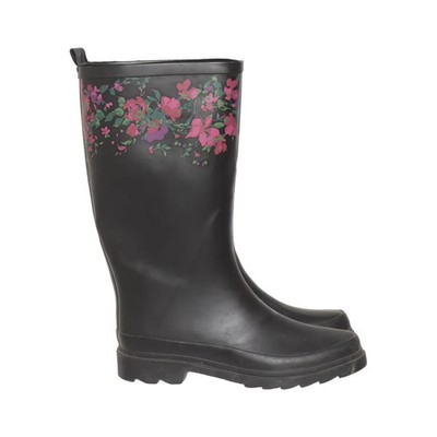 MyWear, Gummistiefel, Größe: 37, Schwarz/Mehrfarbig, Damen #oEk