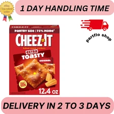 Cheez-It Extra Toasty Cheese Crackers, Baked Snack Crackers, 12.4 oz