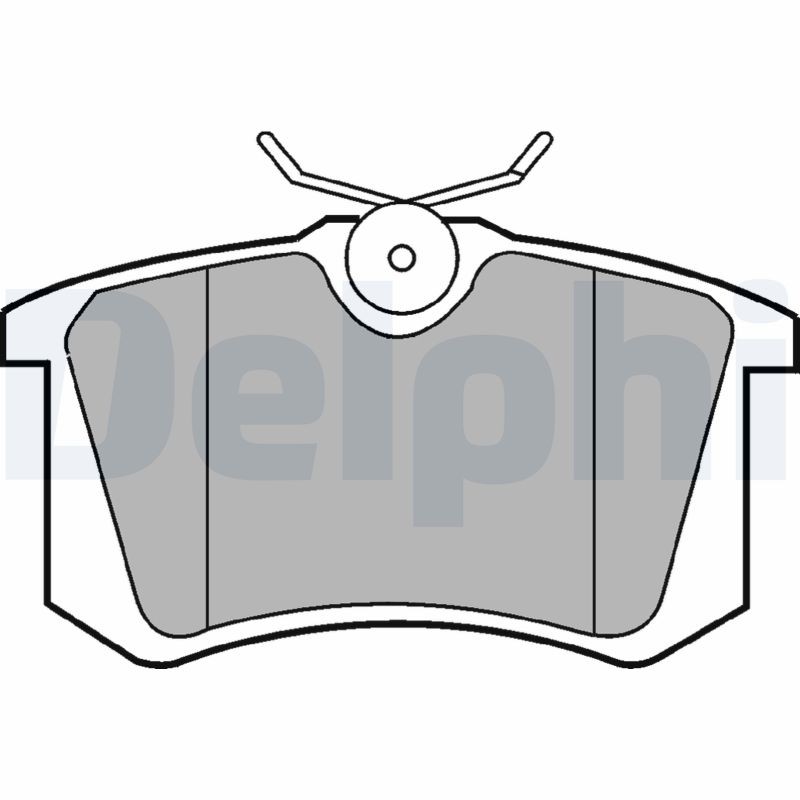 Fits DELPHI LP2255 Brake Pad Set, disc brake LP2255 Brake pads set re ⭐UK Stock⭐
