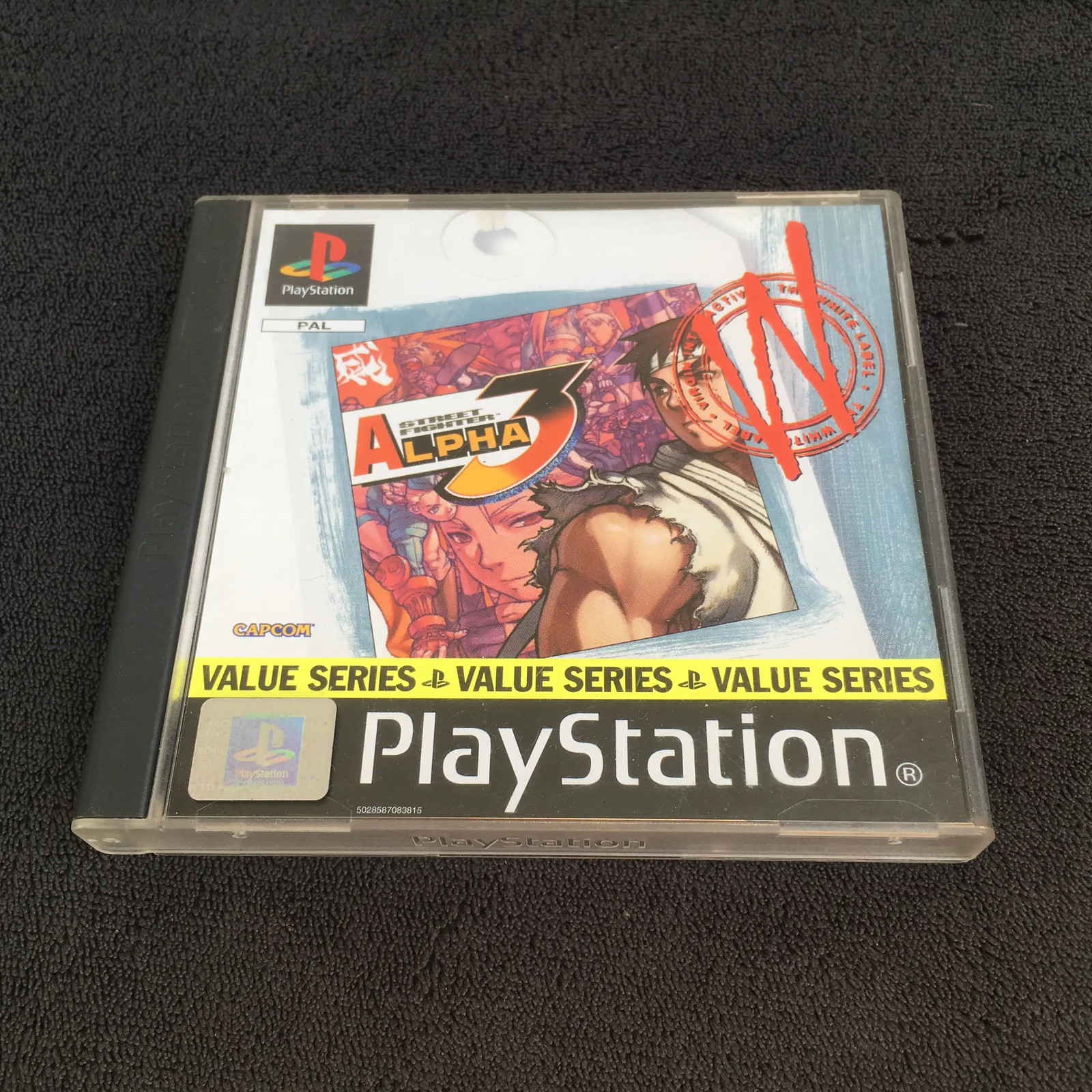 PS1 Street Fighter Alpha 3 EUR