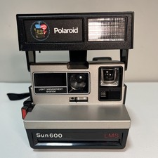 Polaroid Sun 600 LMS Instant Film Camera 1991 Bicentennial Edition w/ Manual