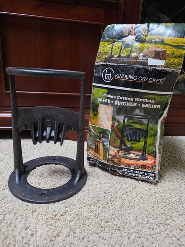 Kindling Cracker Firewood Kindling Wood Splitter Cutter Black Australia