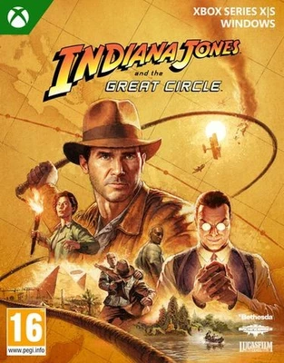 INDIANA JONES & GREAT CIRCLE XBOX SERIES X VIDEO GAME UK RELEASE MINT CONDITION