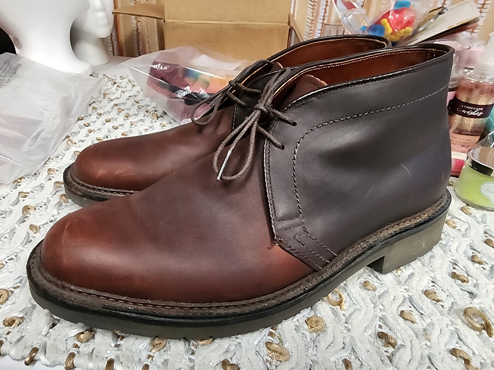Alden 1272S Dark Brown Kudu Chukka