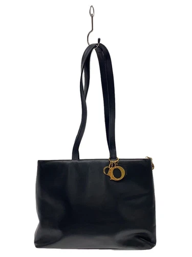 Sac à main Christian Dior cuir noir uni occasion