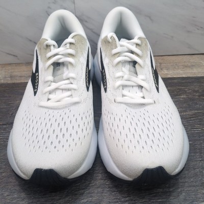 Brooks Ghost 16 White Running Shoes Men\'s Size 12 Sneakers Gray Pelican Oyster Brooks Ghost 16 - White - Pelican - Oyster – Fit2Run main image 4