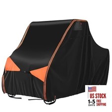 UTV Cover 600D Heavy Duty Waterproof Side By Side Cover, Outdoor 2-3 Seater