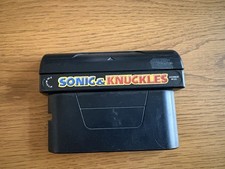 Sonic & Knuckles Sega Mega Drive Game Unboxed Tested Working PAL
