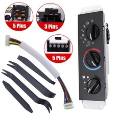For Jeep Wrangler 99-06 Hvac Ac Ac And Heater Control With Blower Motor Switch