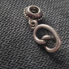 PANDORA ALE STERLING 925 PRETZEL DANGLE CHARM J34
