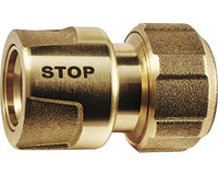 "Plus-SchlauchstüCk Geka Trinkwasser Messing Dvgw GeprüFt 13 Mm (1/2\"), Stopp"