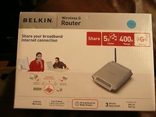 EUC BELKIN WIRELESS MONITOR F5D7230-4 WIRELSS G MONITOR WITH INSTRUCTIONS