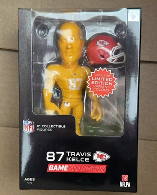 Travis Kelce Game Changers Series One 2023 Kansas City Chiefs ULTRA RARE YELLOW