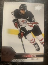 Spencer Sova 2022 team canada junior  #36