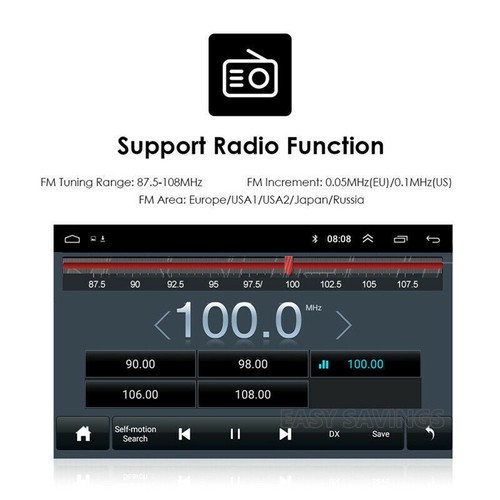 Radio estéreo para coche Apple CarPlay navegación GPS para Honda Accord Android 13 2008-13 64 GB - Imagen 7 de 12