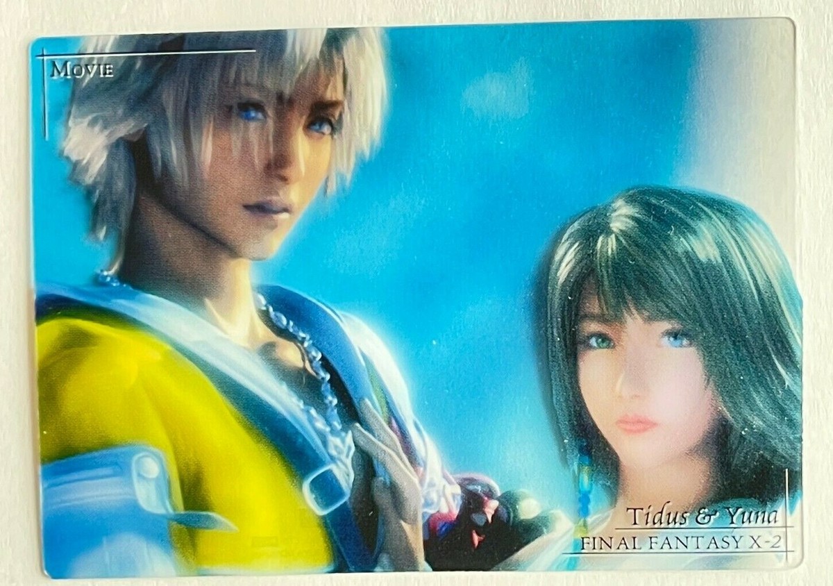 Tidus & Yuna FINAL FANTASY X-2 Art Museum Trading Card Premium