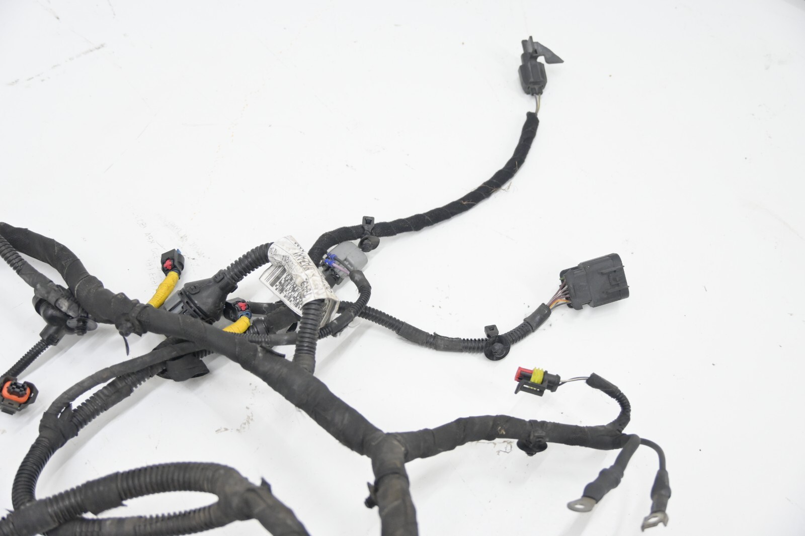 ⭐ 14-20 Maserati Ghibli Front Engine Bay Headlight Wiring Harness Plugs Oem