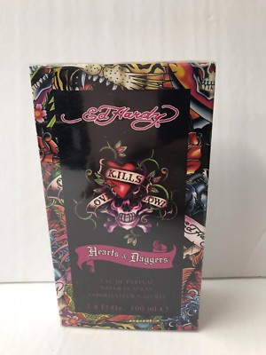 Ed Hardy Hearts & Daggers By Christian Audigier 3.4 oz / 100 ml Eau De Parfum
