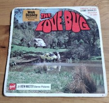 Vintage View Master B501 Walt Disney The Love Bug Reel 1 missing Story Booklet