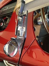 Wind-wing Sunvisor Trim Kits Black Fits Superformance Cobras Factory Five Cobra