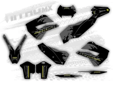 Graphics Kit fits Husaberg TE 125 250 300 2011 2012 Decals Stickers