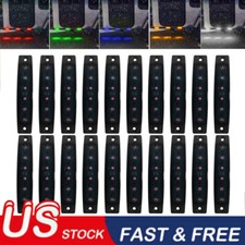 1020pcs 3.8 Smoked Blue Side Marker Clearance Lights 6 Led For Truck Trailer 1020pcs 3.8 Smoked Blue Side Marker Clearance Lights 6 Led For Truck Trailer
