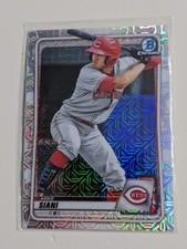 2020 Bowman Chrome prospects mojo Mike Sinai bcp178 Cincinnati reds 
