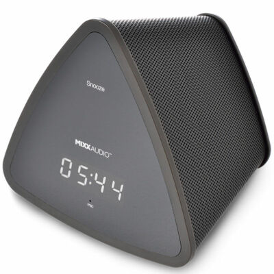MIXX Audio S3 Tragbarer Bluetooth Lautsprecher & Digitaluhr - Schwarz