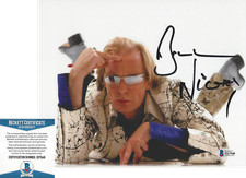 BILL NIGHY SIGNED 'LOVE ACTUALLY' 8x10 MOVIE PHOTO C ACTOR BECKETT COA BAS 