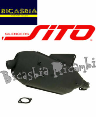 14943 - Exhaust SITO PLUS GILERA 125 180 RUNNER FX FXR - 125 TYPHOON