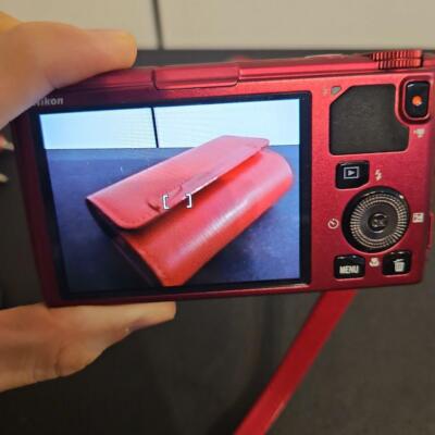 Nikon COOLPIX S9500 Red 18.1MP Digital Camera From Japan vintage