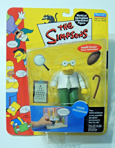 2001 Vintage Playmates The Simpsons HANS MOLEMAN Series 7 MOC Sealed