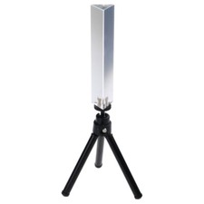 Optical Glass Triangular Prism with Stand for Photographer Kids Rainbow Maker