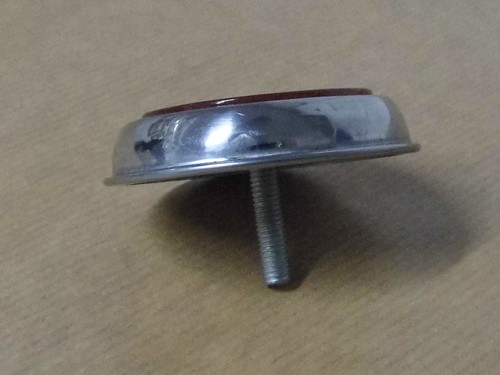 Triumph Tiger Cub 57080 Chrome Rim Universal Rear Mudguard Reflector ' - Picture 3 of 5