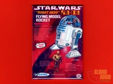 Estes Star Wars R2-D2 model rocket package art 2x3" fridge/locker magnet