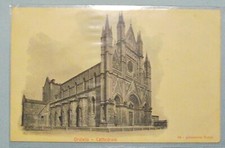 TERNI  ORVIETO CATTEDRALE  RETRO INDIV NON  VIAGGIATA  COMPRA SUBITO