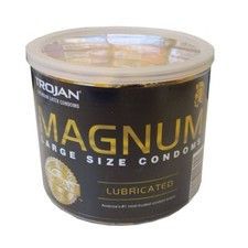 Trojan Condom Magnum 48/Jar Pleasure Pack  100 AUTHENTIC EXP 2025/better 