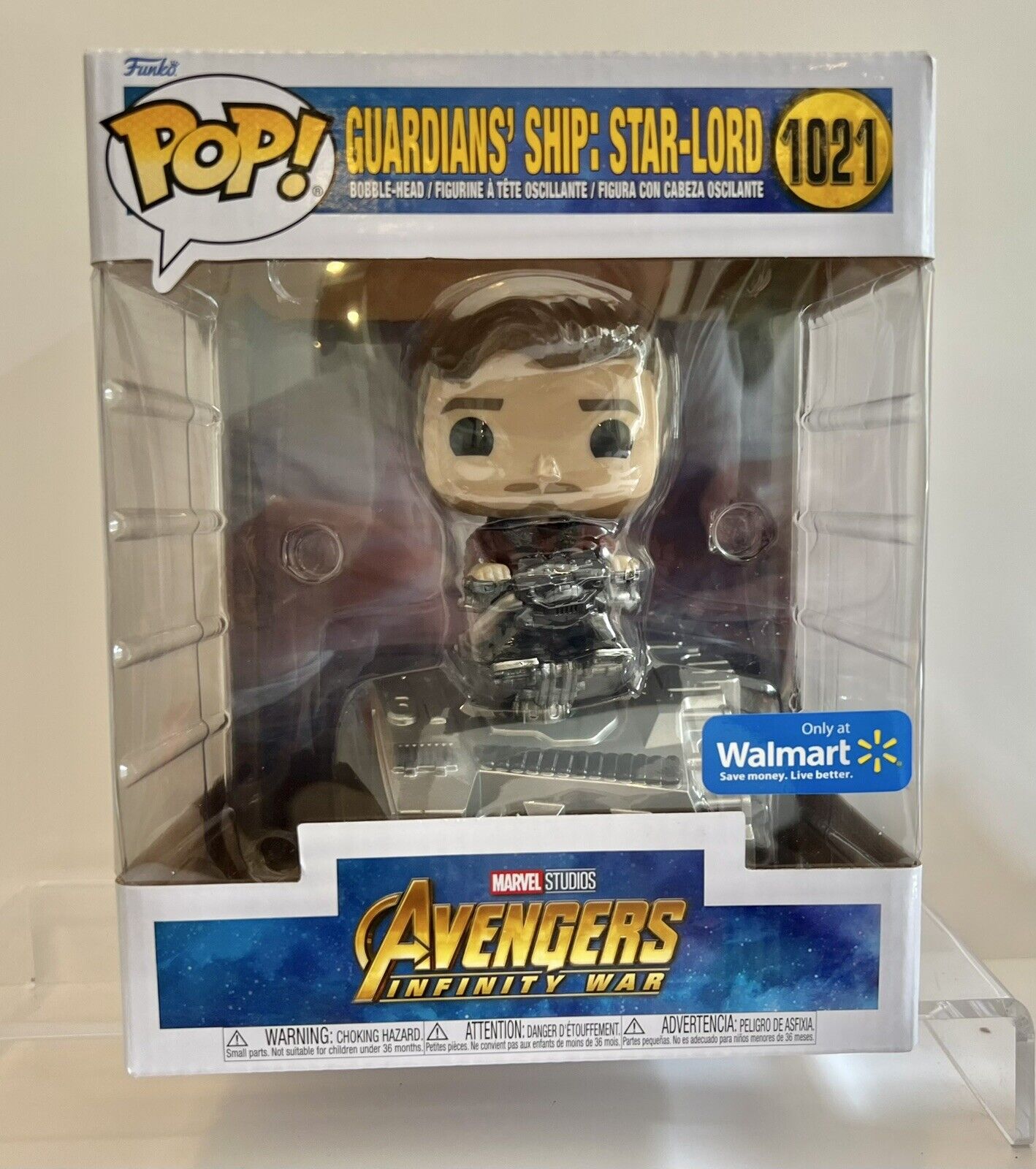 Boneco Funko Pop Marvel Infinity Guardians Ship Star Lord 1021 - Início