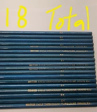 EAGLE Vintage Chemi-sealed Turquoise 5H drawing pencils "Electronic Graphite" 18