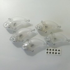 Unpainted Lures Lipless Crankbait Vibration eyeball sticker 60mm 12g 5 piece set