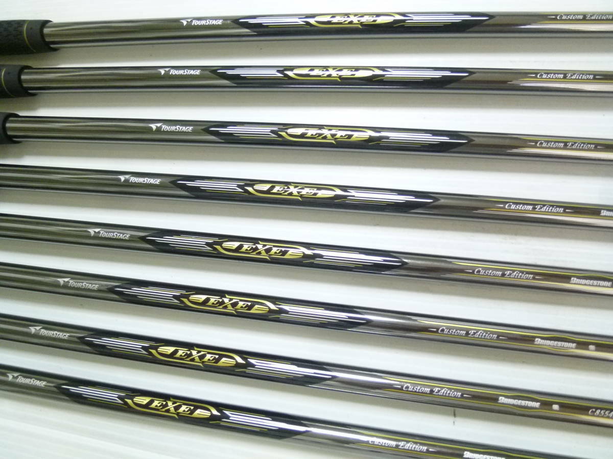 Golf iron set Bridgestone Tourstage EXE Custom Edition Original 